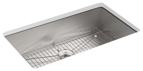 Kohler Vault 33" X 22" X 9-5/16" Top-/Under-Mount Large Kitchen Sink 3 Kohler Vault 33" X 22" X 9-5/16" Top-/Under-Mount Large Kitchen Sink
