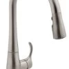 Kohler Simplice Kitchen Faucet W/ 15-3/8" Pull-Down Spout, Vibrant Stainless -Kohler home design 543