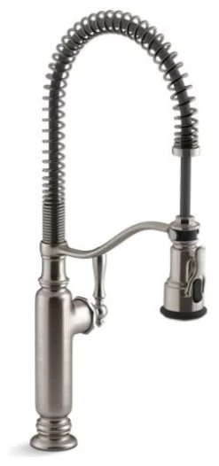 Kohler Tournant Semi-Professional Kitchen Sink Faucet, Vibrant Stainless