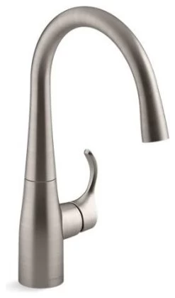 Kohler Simplice Bar Sink Faucet, Vibrant Stainless