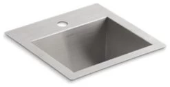 Kohler Vault Top-/Under-Mount Bar Sink With Single Faucet Hole