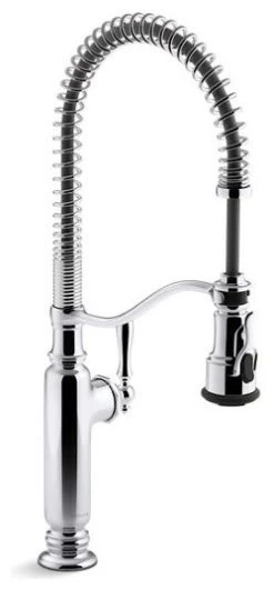 Kohler Tournant Semi-Professional Kitchen Sink Faucet, Polished Chrome