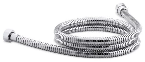Kohler Mastershower 72" Metal Shower Hose, Polished Chrome 3 Kohler Mastershower 72" Metal Shower Hose, Polished Chrome