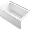 Kohler Underscore 60" X 32" Alcove Bath W/ Right-Hand Drain, White -Kohler home design 64