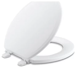 Kohler K-4695 Ridgewood Round Closed-Front Toilet Seat - White