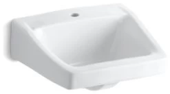 Kohler Chesapeake 19-1/4" X 17-1/4" Bathroom Sink W/ 1 Faucet Hole, White