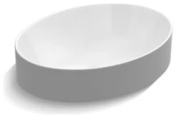 Kohler Vox Oval Vessel Bathroom Sink, White