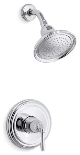 Kohler K-TS396-4 Devonshire Rite-Temp Pressure-Balancing Shower Faucet Trim Wit 3 Kohler K-TS396-4 Devonshire Rite-Temp Pressure-Balancing Shower Faucet Trim Wit