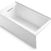 Kohler Underscore 60" X 30" Alcove Bath W/ Left-Hand Drain, White -Kohler home design 97
